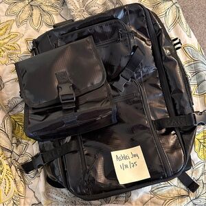 Calpak Terra 26L Laptop Duffel Backpack + Terra Hanging Toiletry Bag